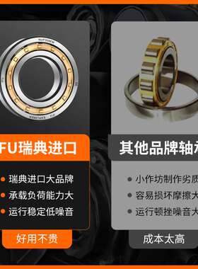 IFU圆柱滚子轴承 NJ207 NU207 NUP207 N207 RN207 ECM ECP EM EW