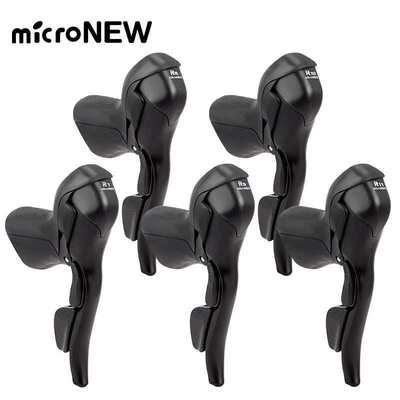 microNEW公路车手变 自行车双控变速器2*7 8 9 10 11速刹车把一体