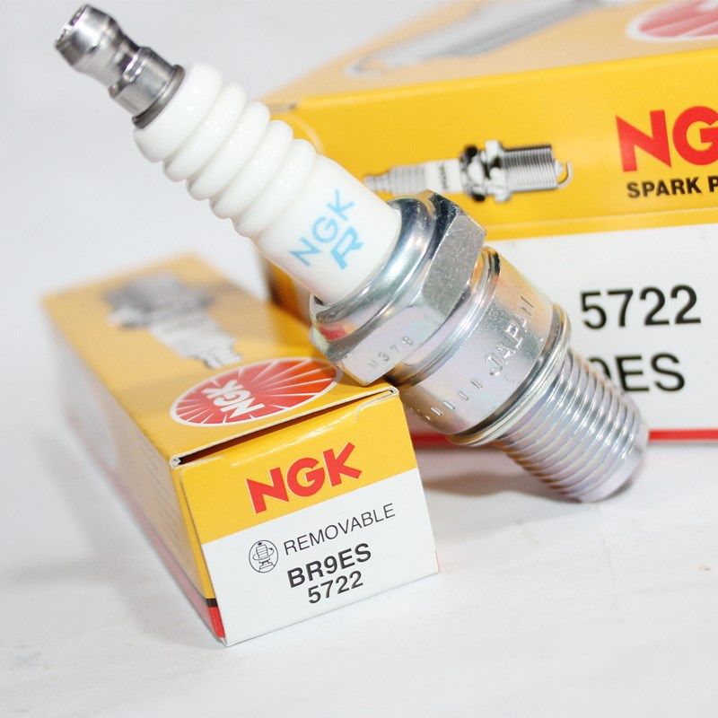 NGK火花塞BR9ES适用于两冲降落伞动力伞滑翔伞莫斯特185黑魔雷神