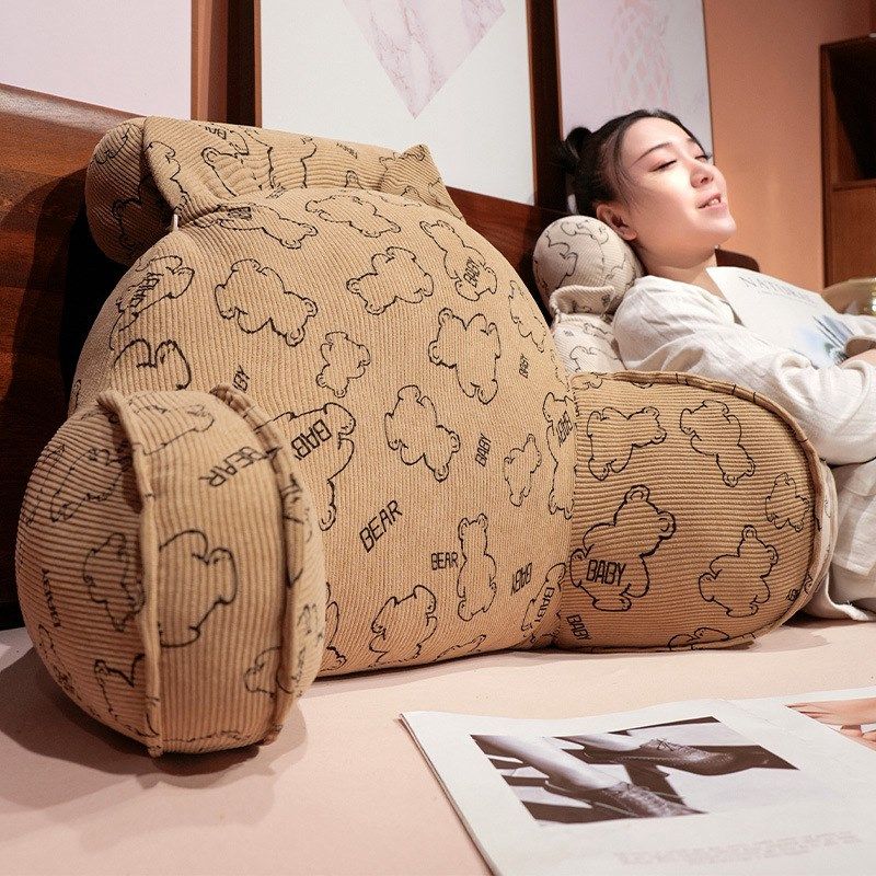 复古风床头靠垫软包护腰靠枕大靠背孕妇沙发抱枕宿舍床上看书枕头,居家布艺,床头靠垫,淘宝优惠券,粉丝福利购,淘宝优惠卷