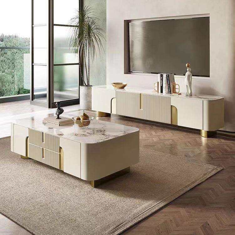 现代轻奢家用岩板金色长方形茶几电视柜餐边柜组合茶几高款电视柜,模玩/动漫/周边/娃圈三坑/桌游,模型制作工具/辅料耗材,淘宝优惠券,粉丝福利购,淘宝优惠卷