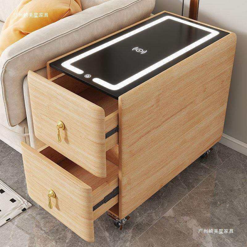 边几沙发边柜侧边柜智能实木沙发卧室客厅茶几储物角柜缝隙柜,模玩/动漫/周边/娃圈三坑/桌游,模型制作工具/辅料耗材,淘宝优惠券,粉丝福利购,淘宝优惠卷