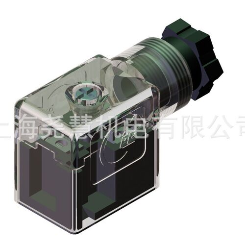 DIN43650 B型连接器 赫斯曼接头 11mm/2+gr./230V/PG9 带LED