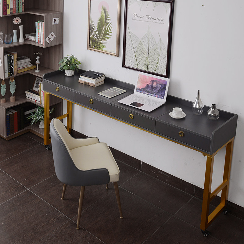 可奢跨床桌轻移动床上桌梳妆台电脑桌卧多现代室功能床边桌床尾桌