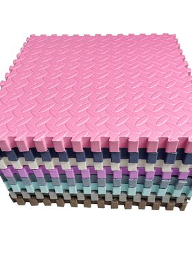 爬爬垫泡沫地垫拼接40x40cm规格家用客厅加厚爬行垫园儿幼板地垫