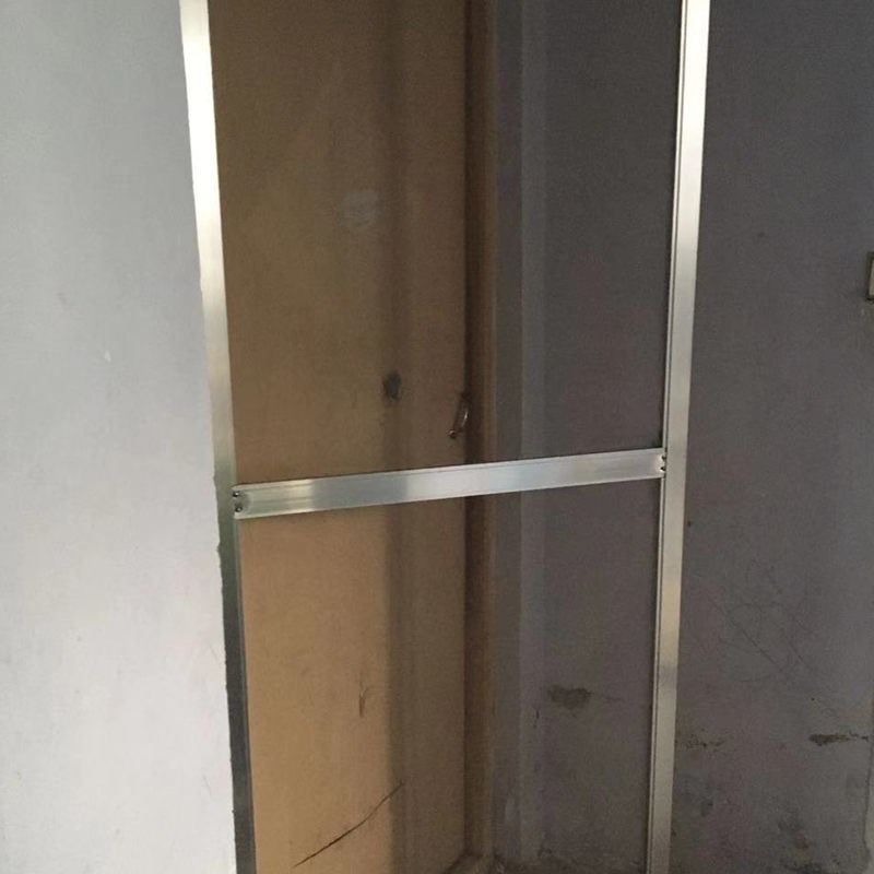 铝合金网门平开纱窗门防蚊门纱网门不用钢防鼠纱自装家锈平开纱门