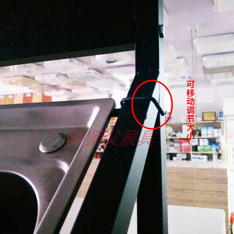 洗锈手水槽洗手盆展示架 单槽双槽不菜盆不锈钢钢工盆样品展架