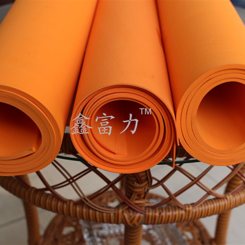 4mm鑫富力垫刀模泡棉橡胶高弹模切泡棉弹垫刀板版弹垫海棉弹力胶