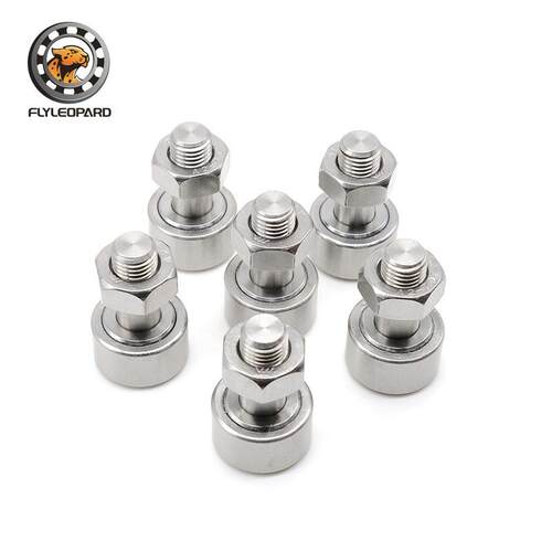 供应440不锈钢材质螺栓滚轮轴承CF4B KR12凸轮轴承随动器12*20*M4