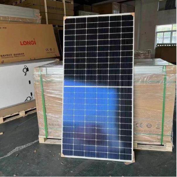 隆基正A级单晶585瓦615瓦防积灰太阳能电池板 光伏组件单晶硅直