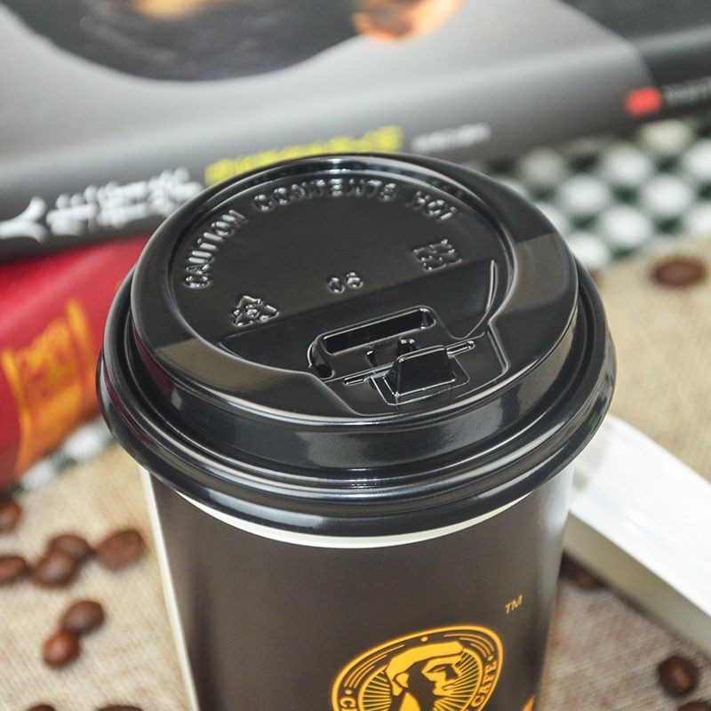 牛排盖一次性奶茶杯咖啡纸杯奶茶塑料杯盖子开关盖奶茶纸杯盖子厚