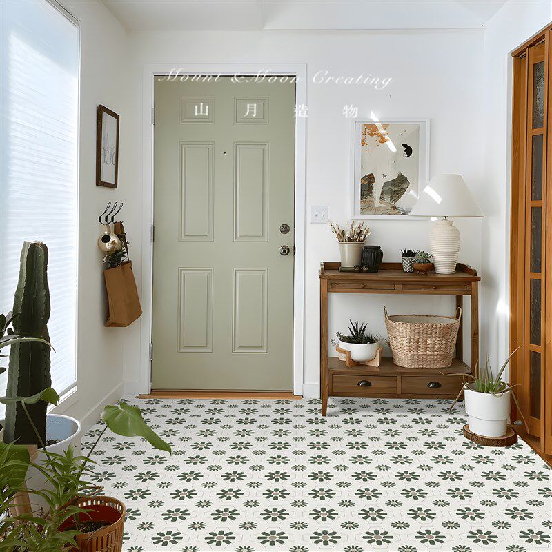 小清新pvc仿瓷砖室外阳台防水防滑加厚地贴地面翻新改造自粘贴纸,家居饰品,地贴,淘宝优惠券,粉丝福利购,淘宝优惠卷