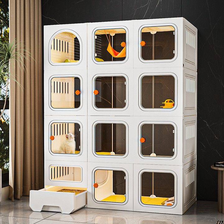 猫笼子带厕所抽屉式大空间特大号家用室内别墅超大自由空间猫屋舍,宠物/宠物食品及用品,猫笼子/猫别墅,淘宝优惠券,粉丝福利购,淘宝优惠卷