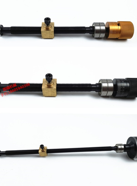 丝杆手轮细牙螺母 导程2铜母丝杆滑台刻度手轮手摇丝杆套装滑台件