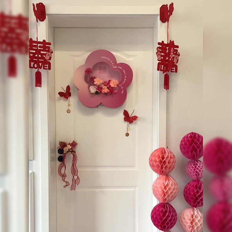 吾家婚品结婚新房喜字高级婚礼高级感房门KT板男女方婚房装饰布置,节庆用品/礼品,婚房装扮用品,淘宝优惠券,粉丝福利购,淘宝优惠卷