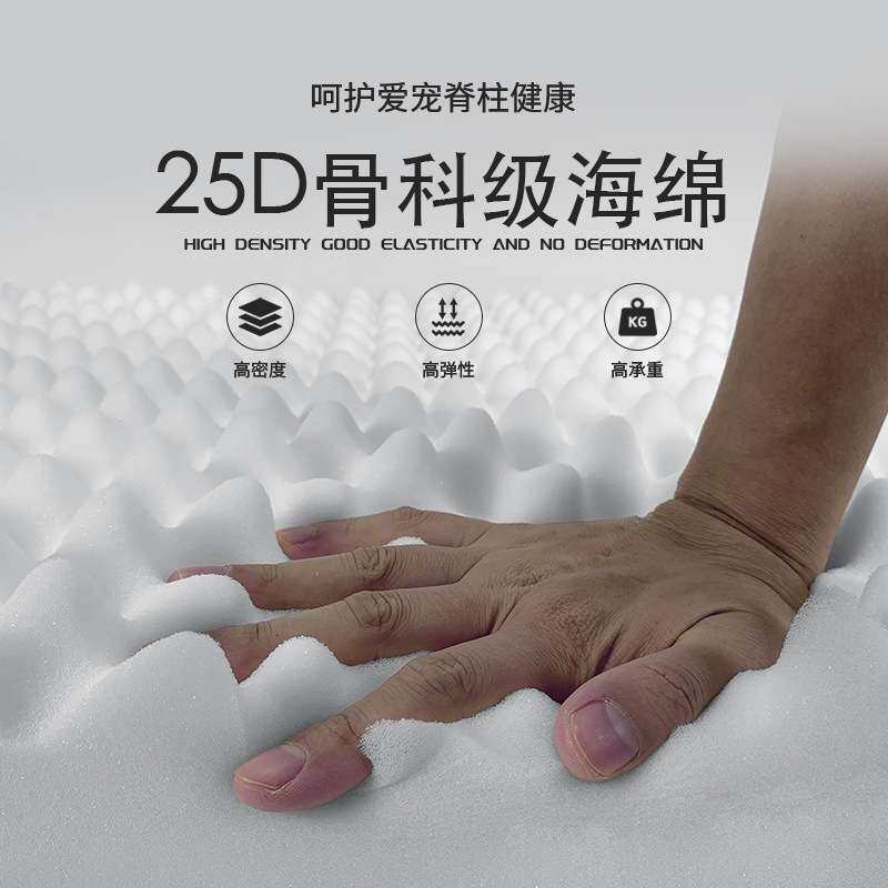 跨境爆品麂皮绒棉花绒防水可拆洗卸狗窝宠物四季沙发床中大型猫窝