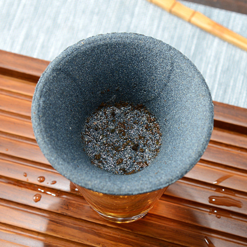 无孔茶漏创意茶滤器功夫茶过滤网陶瓷漏斗茶隔公道杯家用茶道配件