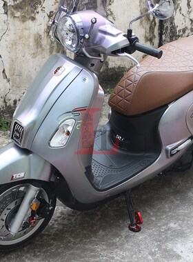 适用三阳飞度5飞度4改装边撑加大座小脚架侧撑防滑垫侧踢延伸器块