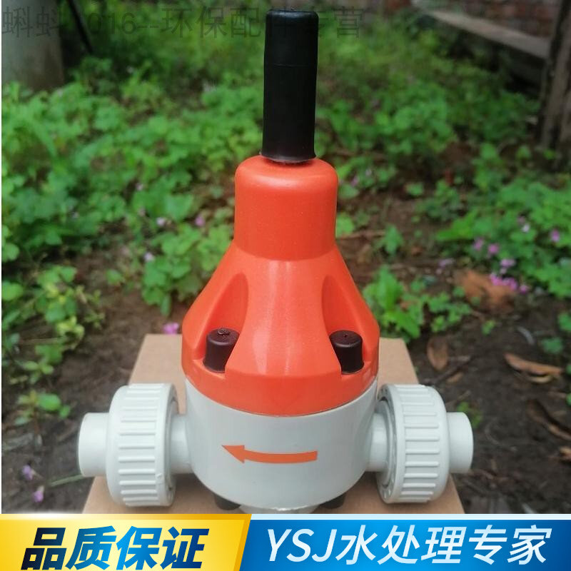 PPR/PPH塑料安全阀背压阀/单向泄压阀DN15/20/25直插法兰式水处理