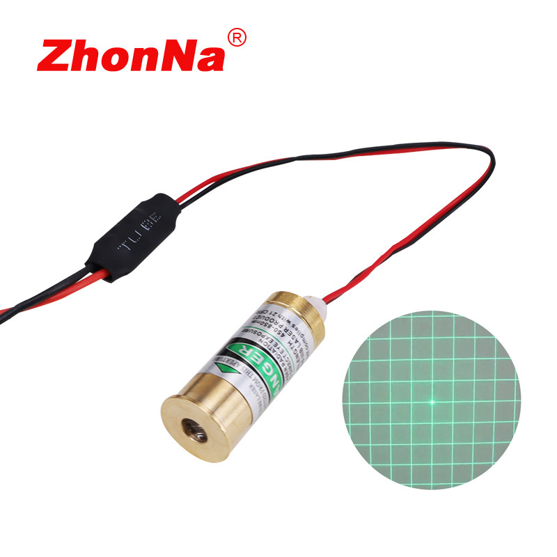 532绿光激光模组 红外线网格状激光头 激光管 定位激光灯