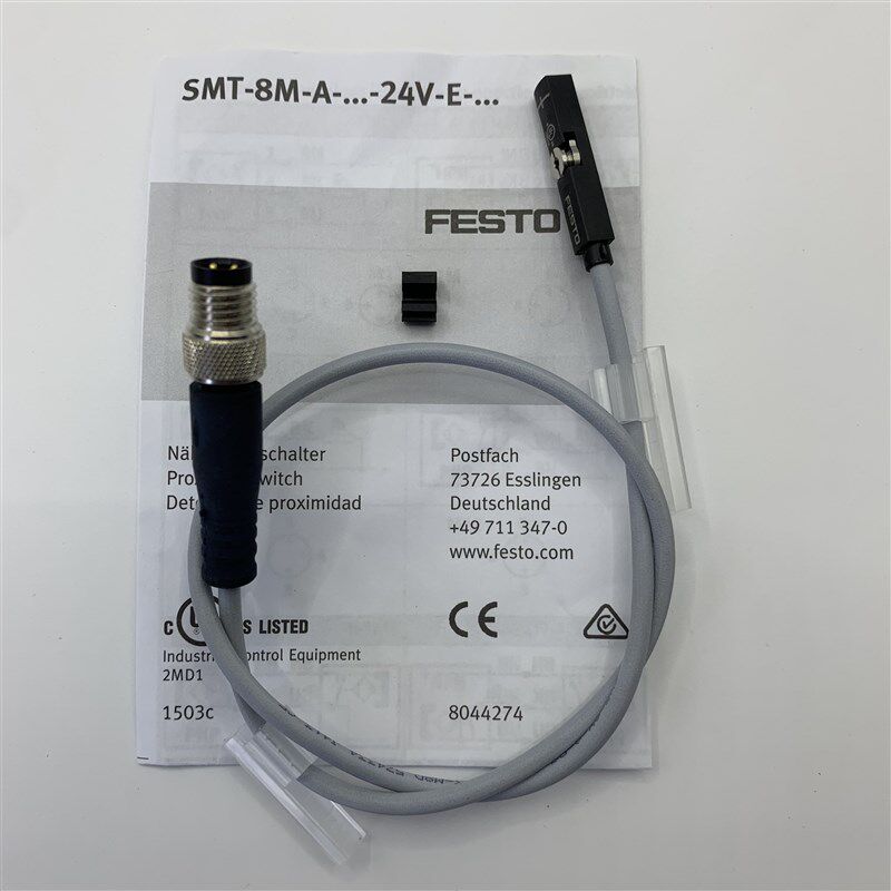 FESS3费斯托磁性开关SMT-8M-A-PT-24V-E-0,3-M8D 订货号5743O4
