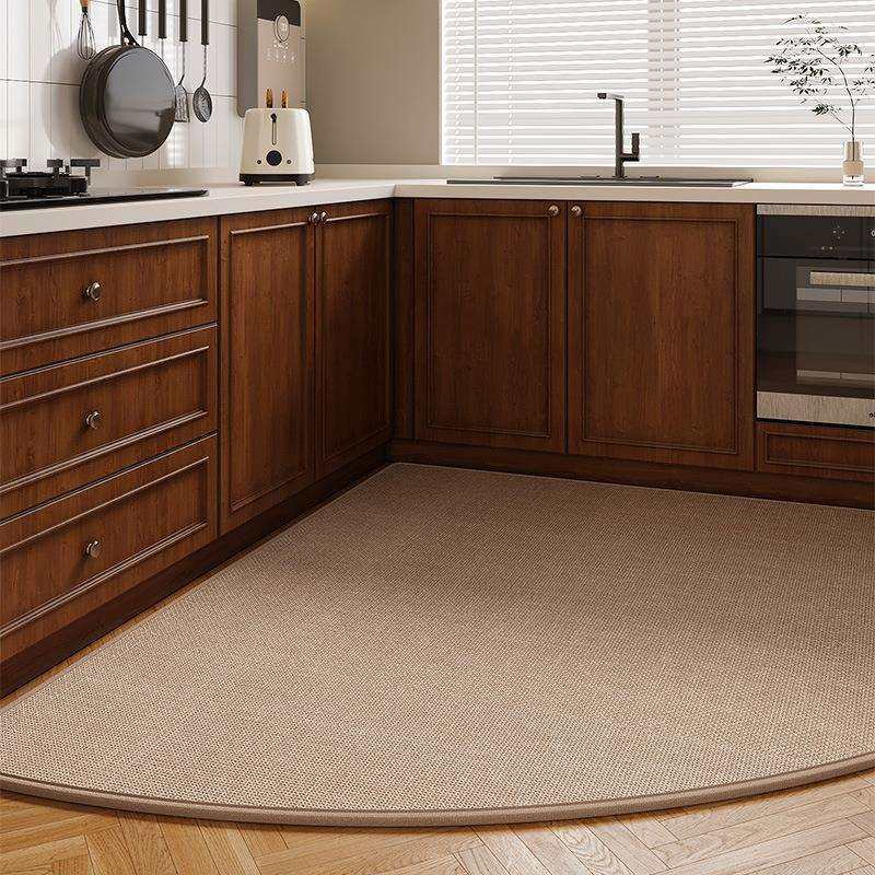 跨境厨房地垫吸水吸油地毯家用扇形门垫耐脏进门防滑脚垫编织垫子,鲜花速递/花卉仿真/绿植园艺,割草机/草坪机,淘宝优惠券,粉丝福利购,淘宝优惠卷