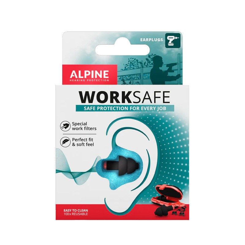 荷兰 worksafe工作防噪音耳塞 机械工厂机房电钻装修噪音