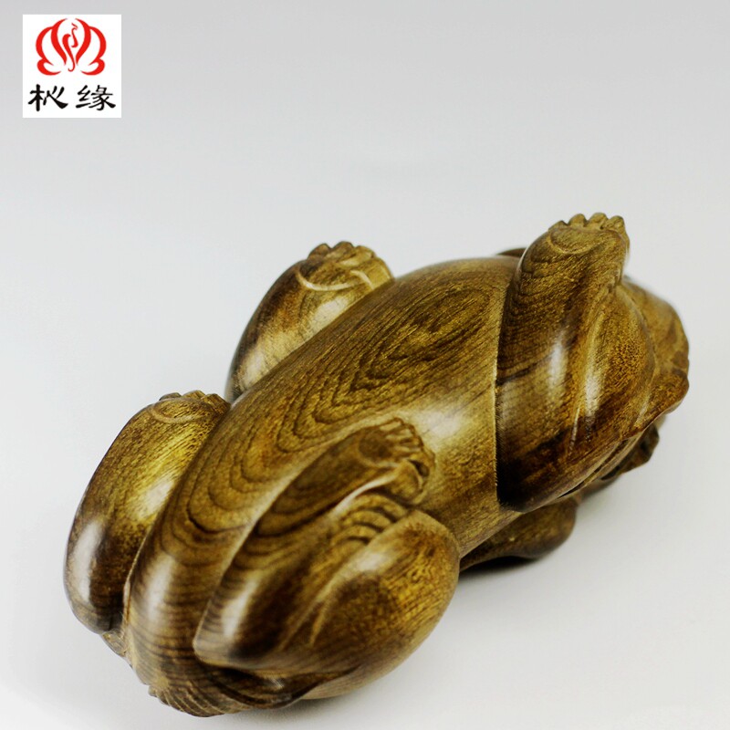 杺缘貔貅把玩件金丝楠木阴沉木文玩手把件乌木把玩件摆件木雕挂件