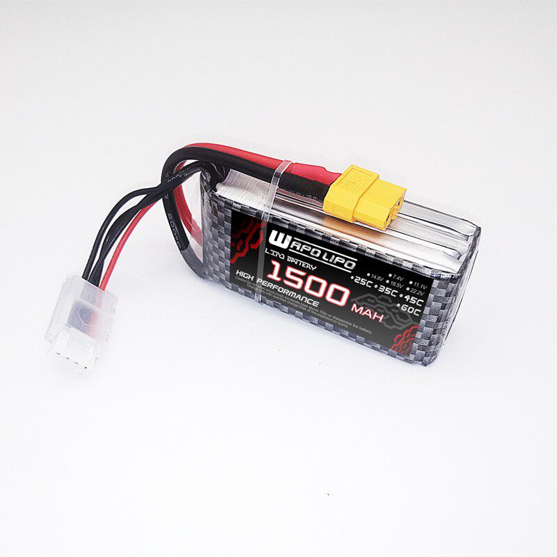 威鹏航模锂电池1500mAh11.1V25C足容足C车模船模航模动力电池