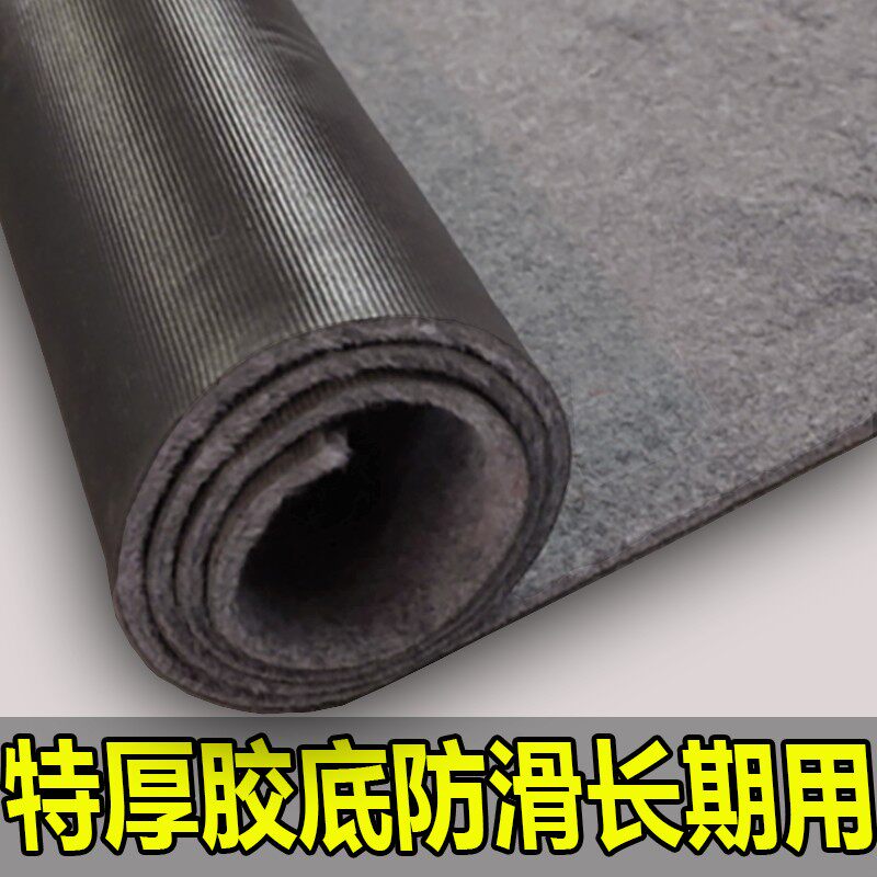 灰色地毯加厚防滑迎宾满铺商用特厚纯色舞台走廊过道酒店楼梯长期