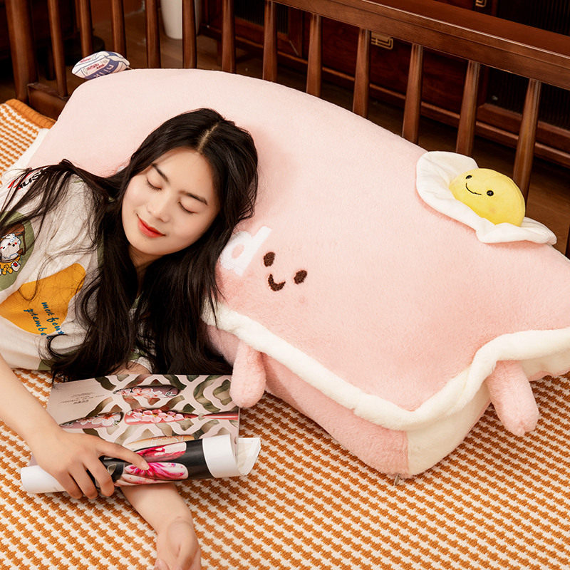 荷包蛋面包床头靠背垫靠枕头床上抱枕女生睡觉护腰枕沙发腰垫靠垫,居家布艺,床头靠垫,淘宝优惠券,粉丝福利购,淘宝优惠卷