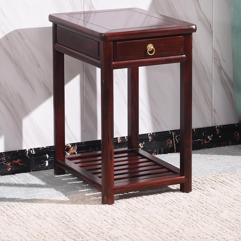 红木家具客厅印尼黑酸枝木小茶几阔叶黄檀中式实木边几角几电话几,住宅家具,红木边桌几类,淘宝优惠券,粉丝福利购,淘宝优惠卷