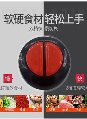 大菜量绞肉机家理电动小型绞馅碎容器蒜蓉搅拌打肉馅多功能料用机