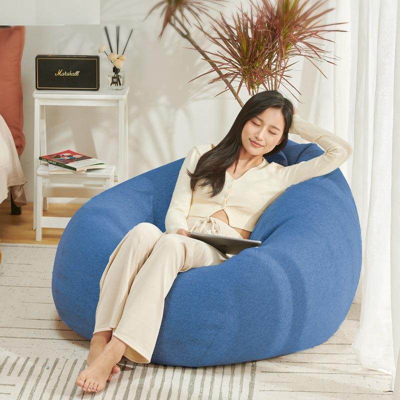 BEELI百莉 细麻布懒人沙发EPP豆袋单人可拆洗单人沙发懒人椅外套,玩具/童车/益智/积木/模型,毛绒/玩偶/公仔/布艺类玩具,淘宝优惠券,粉丝福利购,淘宝优惠卷