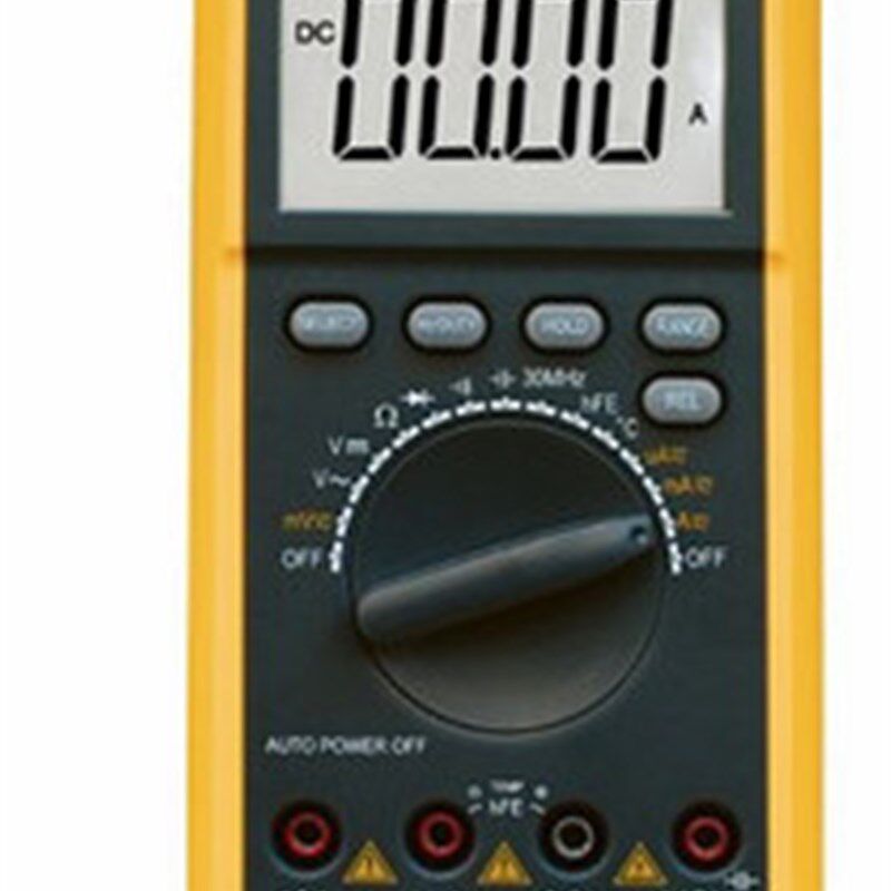 胜利VC97 数字万用电表自动量程电池电容表高清背光可测温度频率