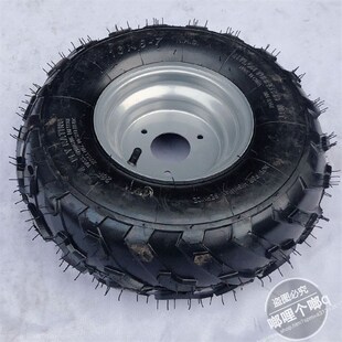 卡丁车沙滩车配件16*8-7寸真空胎16X8.00-7寸拖花轮胎越野胎轮毂