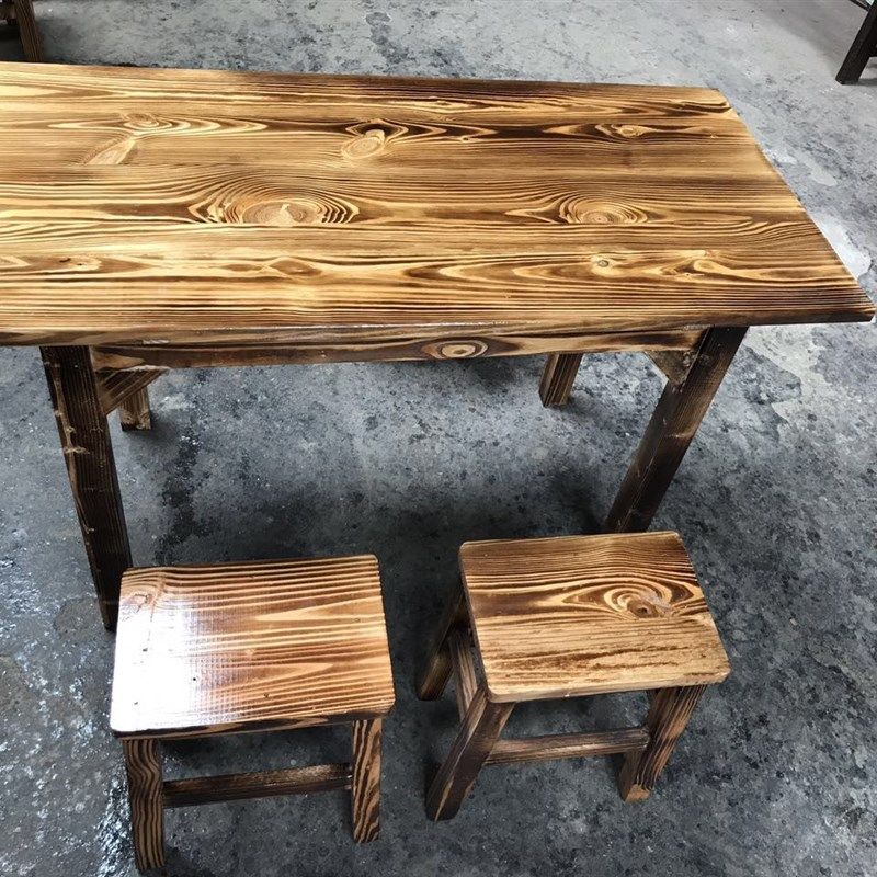 农家乐拉面馆小吃店快餐桌中式仿古烧烤大排档火烧实木餐桌组合,商业/办公家具,火锅桌,淘宝优惠券,粉丝福利购,淘宝优惠卷