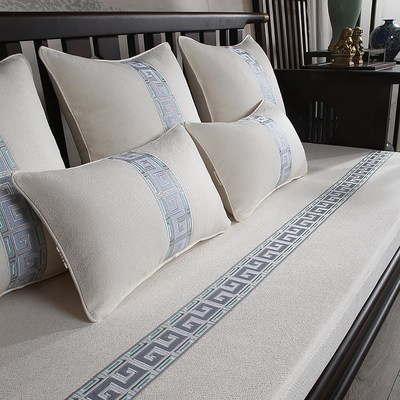 中式红木沙发坐垫定制套罩家具实木椅子沙发垫四季通用垫子罗汉床