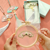 女孩手工diy儿童制作材料包幼儿园女生小创意美术学生3d立体贴画