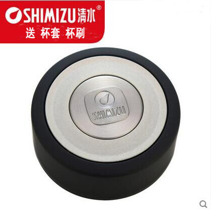 SHIMIZU/玻璃杯子商务办公泡茶玻璃杯 单层加厚透明水晶杯子