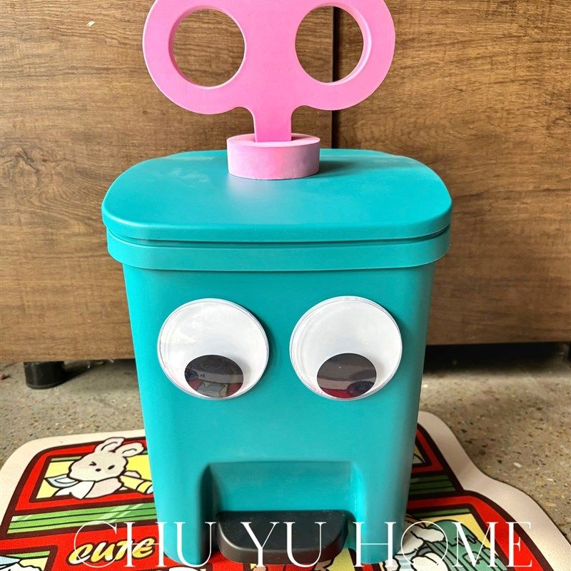 大眼萌马里奥垃圾桶客厅落地摆件可爱卡通卧室房间乔迁之喜装饰品,家居饰品,落地摆件,淘宝优惠券,粉丝福利购,淘宝优惠卷
