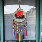 饰挂件餐厅茶室农家乐壁饰 家居饰品客厅玄关阳台装 新款 创意中式