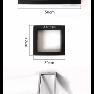 木门可视窗铝合金压框观察窗玻璃孔铝合金压条定制足浴店棋牌室