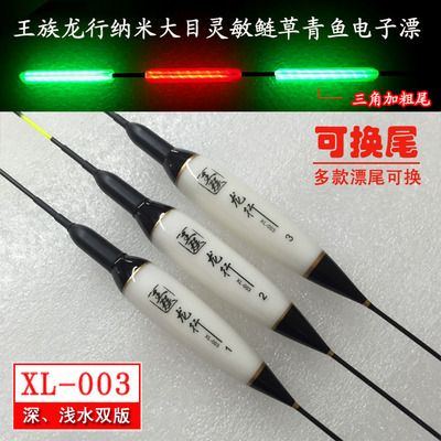 王族龙行纳米电子浮漂鲤草鲢青鱼大物夜光漂大目加粗长杆近视矶钓