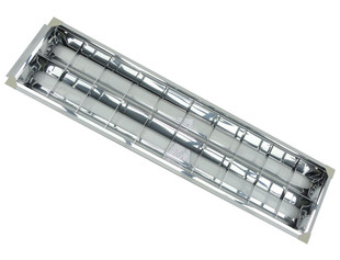 明装led300 1200格栅灯嵌入式面板灯300 600 1200应急双管荧光灯