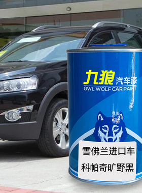 九狼汽车补色喷漆原车喷烤雪佛油漆兰绿色绿色旷野灰星月银玄武黑