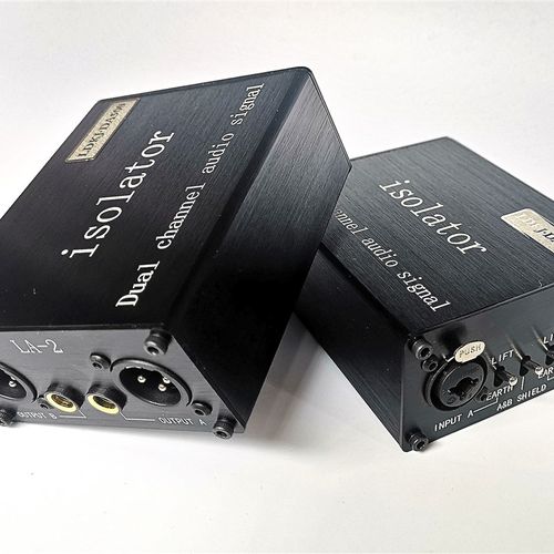 音频隔离器音响共地电流声杂音消除降噪器调音台话筒声滤波抗干扰