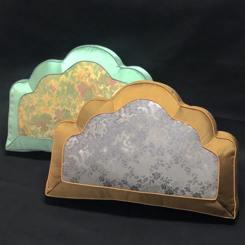 中式宫廷元宝靠垫手工祥云莲花靠包罗汉床扇形大抱枕沙发靠背靠山,居家布艺,靠垫/抱枕,淘宝优惠券,粉丝福利购,淘宝优惠卷