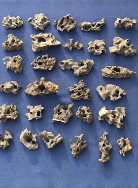 太湖石天然原石小鱼缸微盆景造景石太湖石微景观造景石