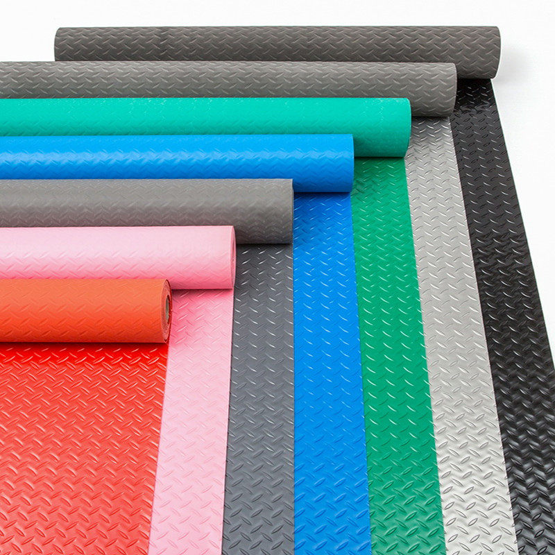 PVC加厚防滑地垫工厂车间防尘耐磨阻燃地胶塑料地毯橡胶地胶满铺
